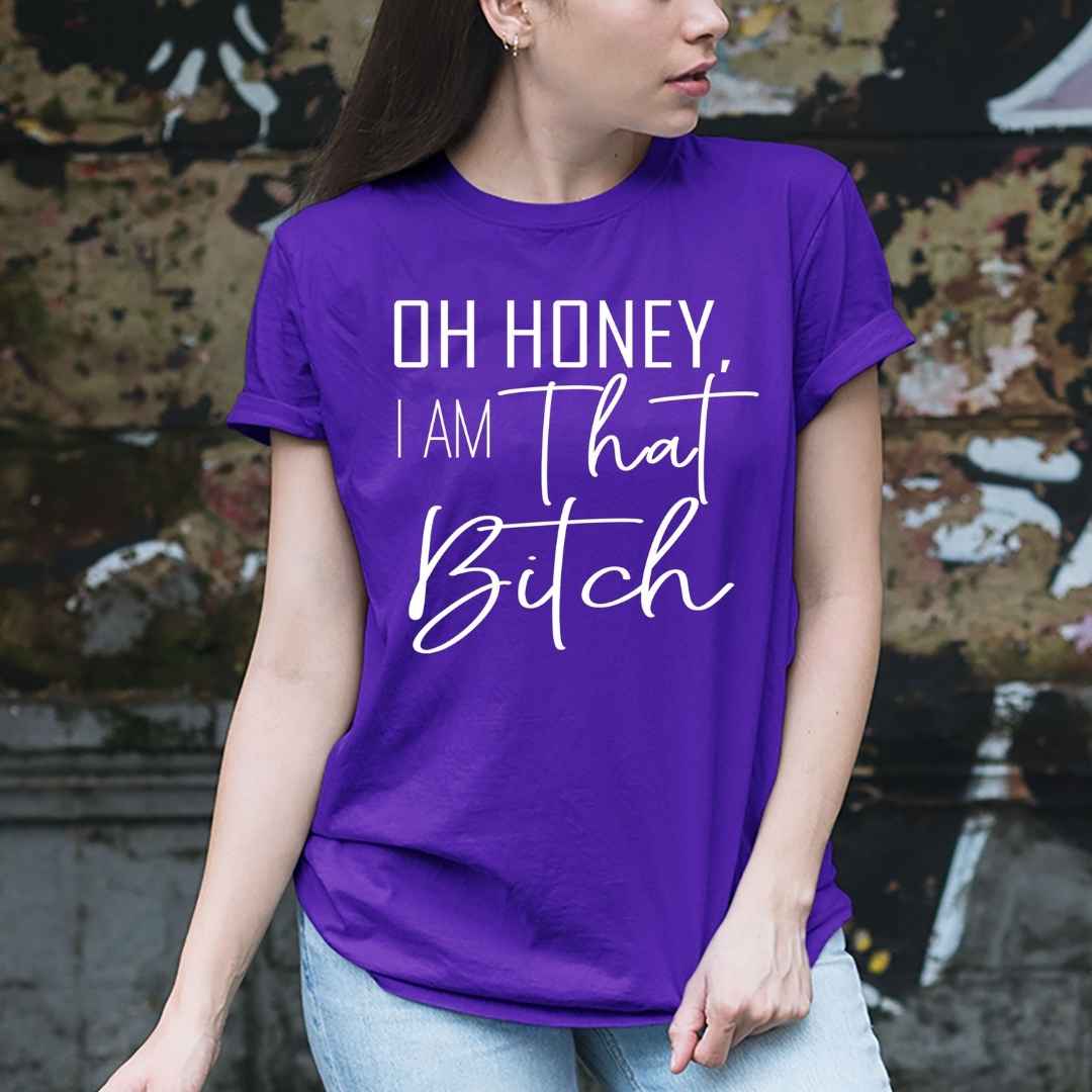 I AM THAT BITCH - UNISEX FIT TEE