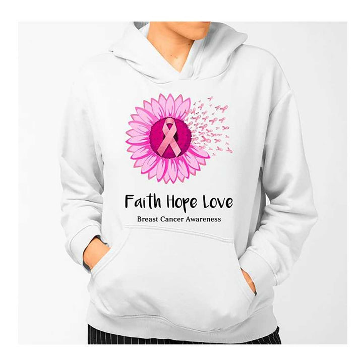"Faith Hope Love" T-SHIRT-White
