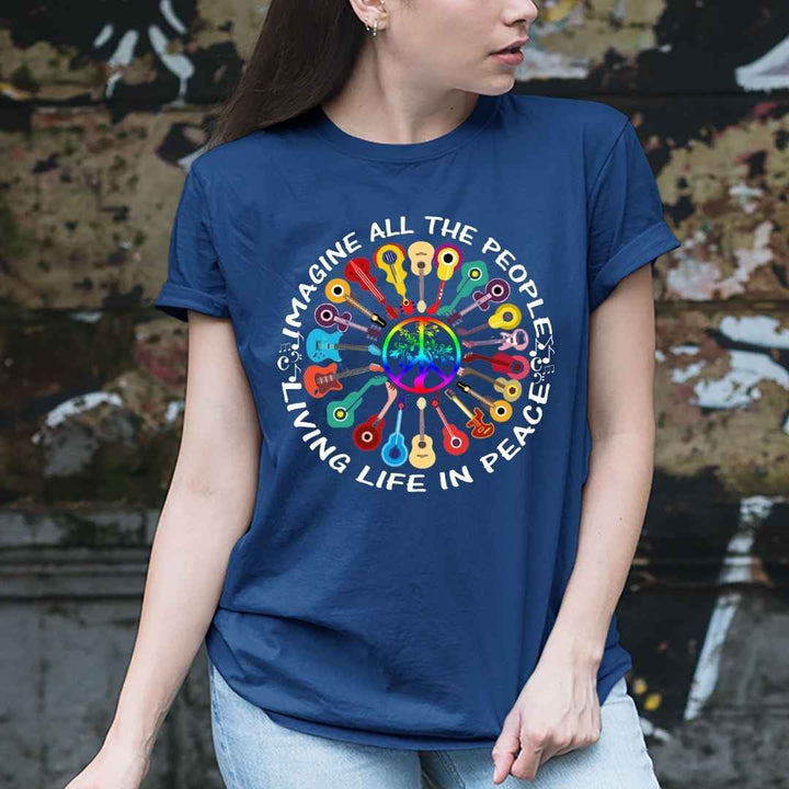 "IMAGINE ALL THE PEOPLE" T-Shirt.