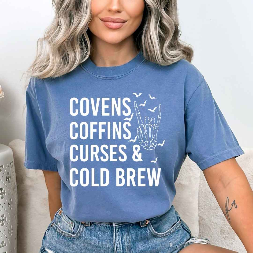 Curses & Cold Brew - Bella Canvas