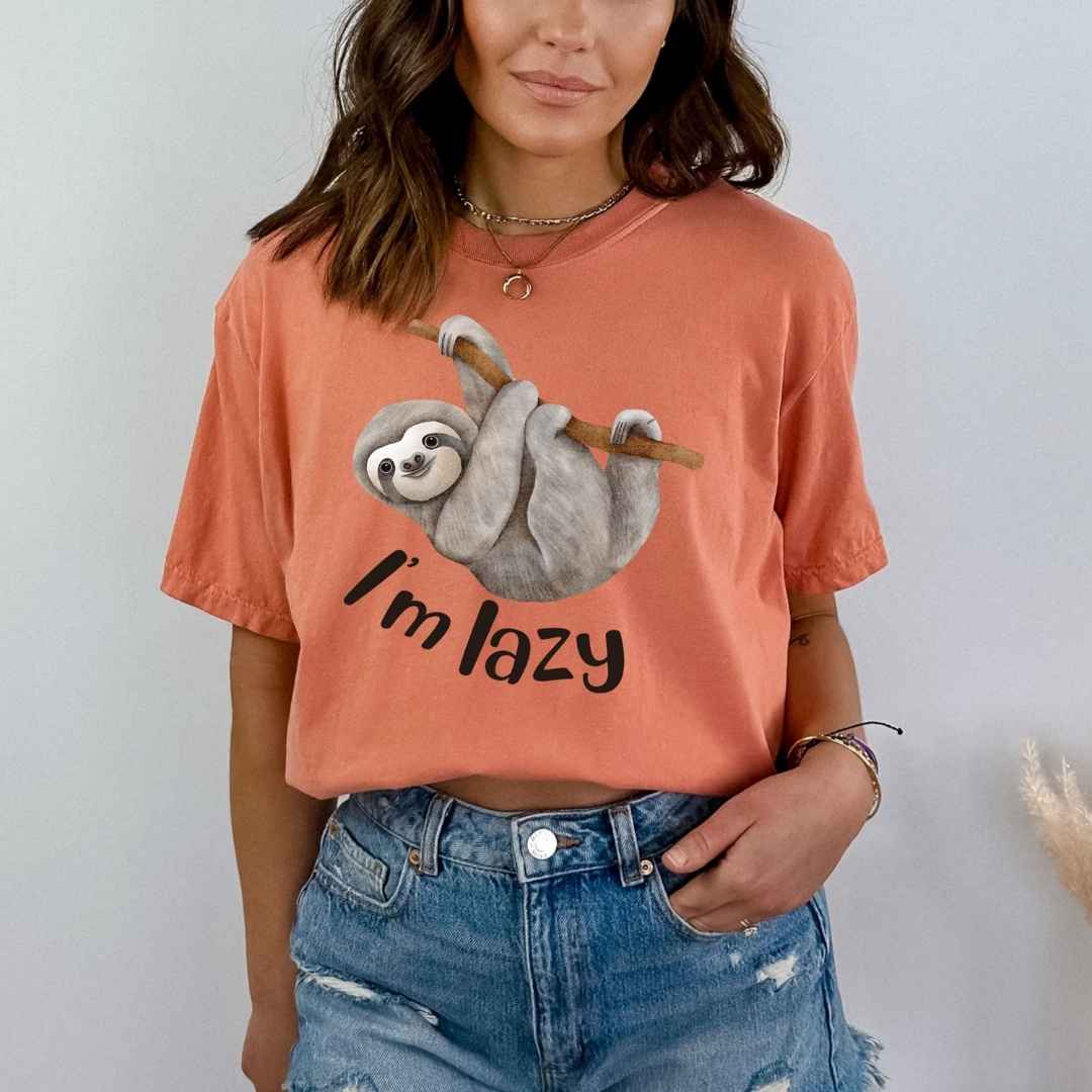 I'm Lazy - Bella Canvas
