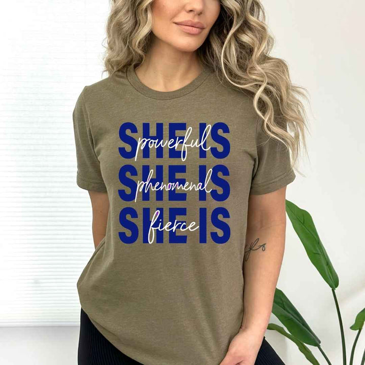 She Is Powerful  - Bella Canvas