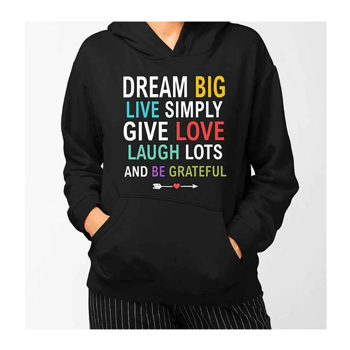 Dream Big, Live Simply, Give Love & Be Grateful"