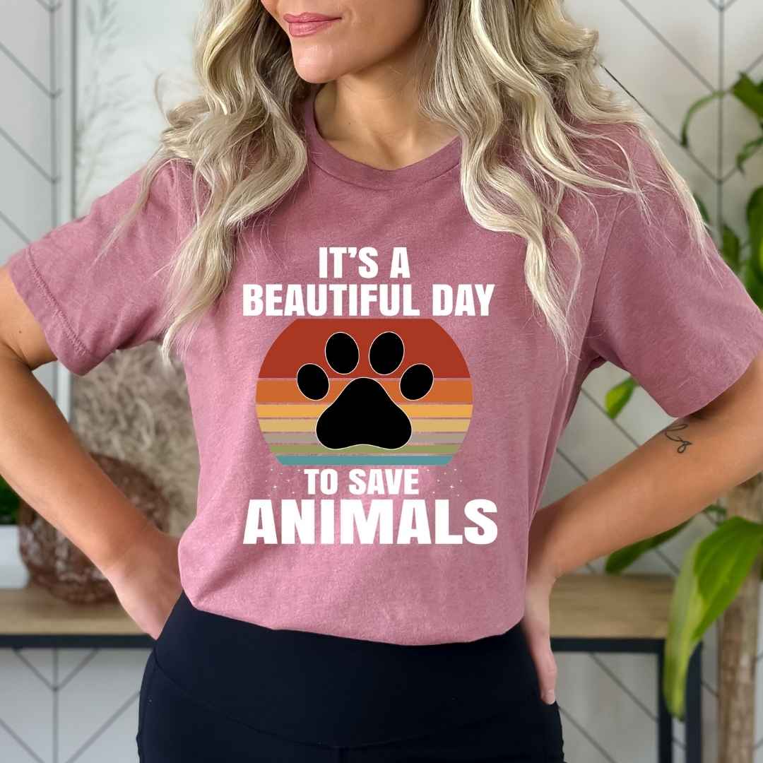 Save Animals - Bella Canvas