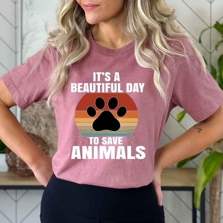 Save Animals - Bella Canvas