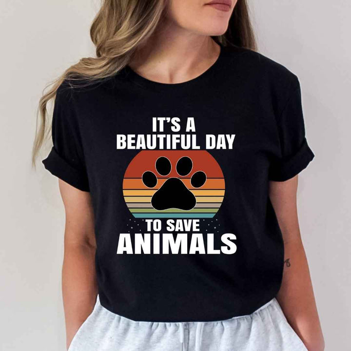 Save Animals - Bella Canvas