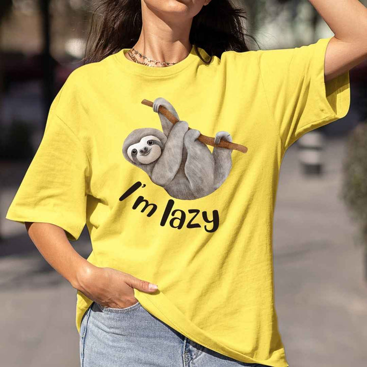 I'm Lazy - Bella Canvas