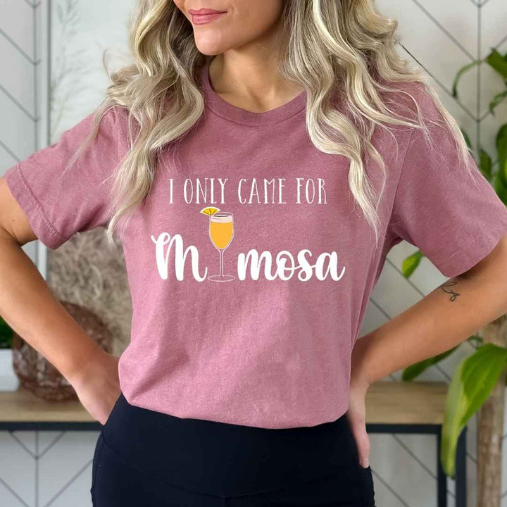 I Only Came From Mimosa - Bella Canvas
