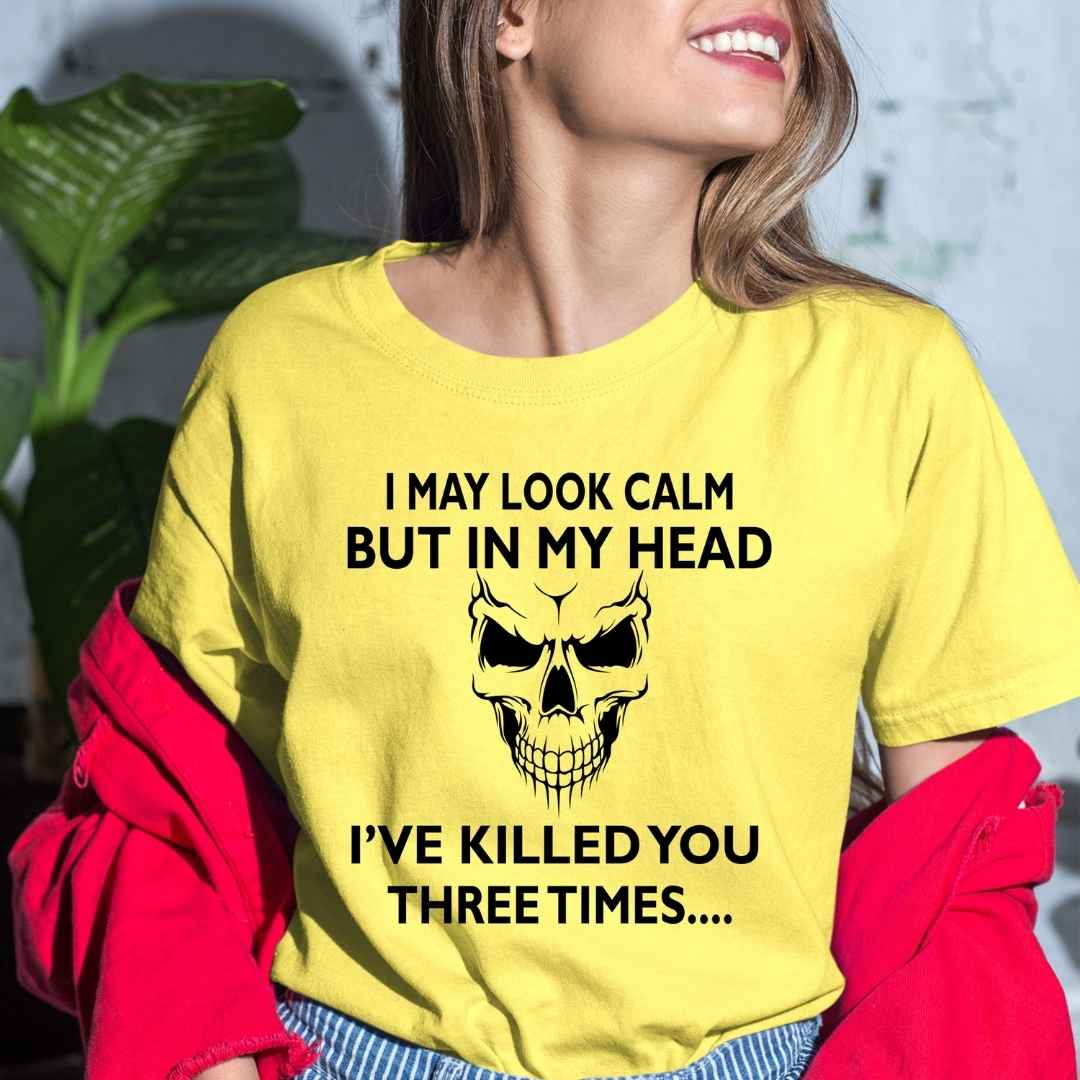 In My Head I've Killed You - Bella Canvas
