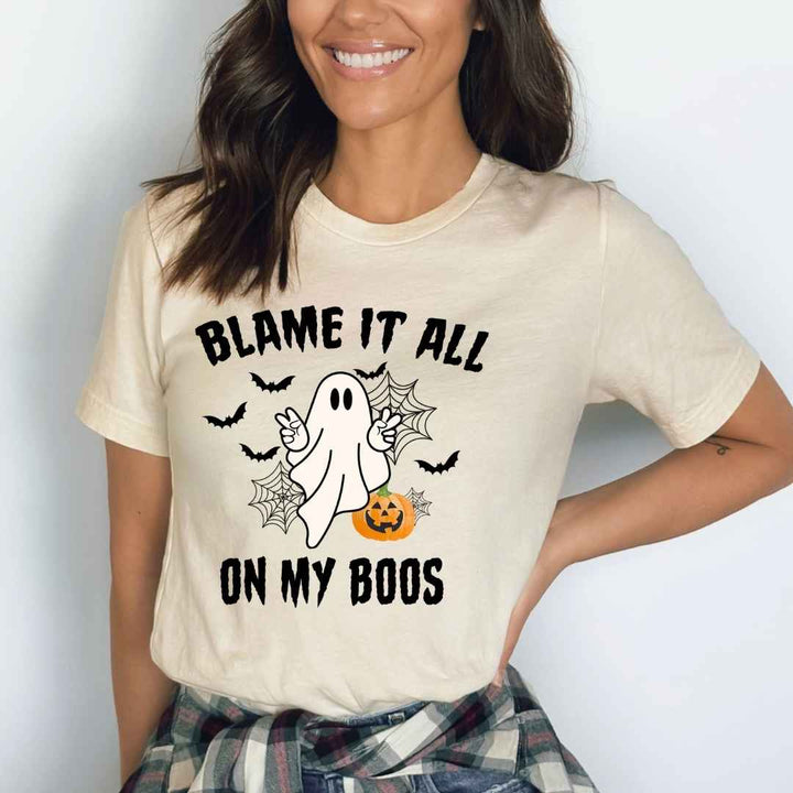 Blame It All On My Boos - Bella Canvas