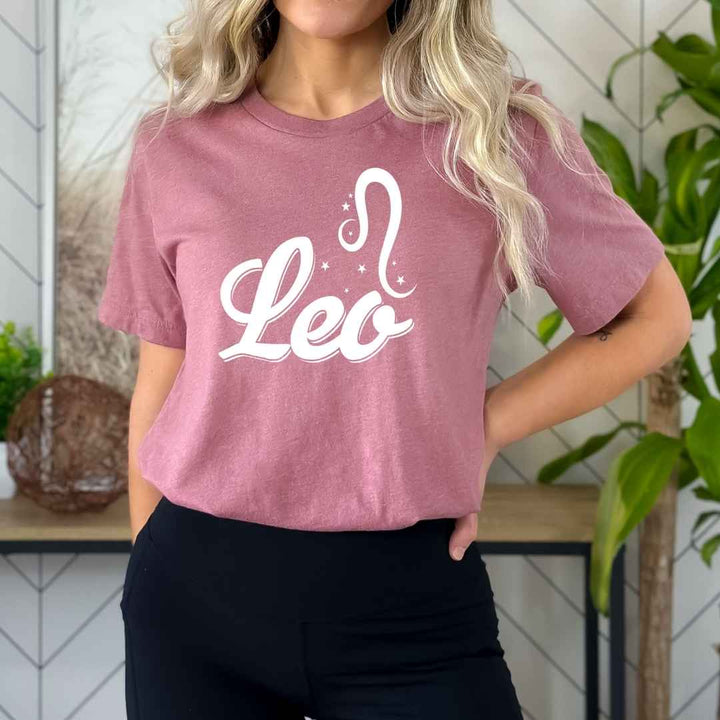 ''Leo" Astrological- Bella Canvas