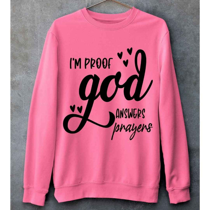 "I'm Proof God Answer Prayers"