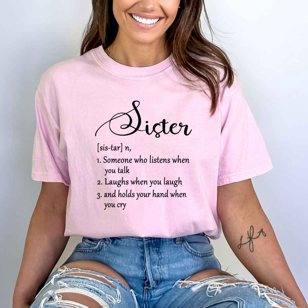'Sister ( Sis-tar)'' Bella Canvas