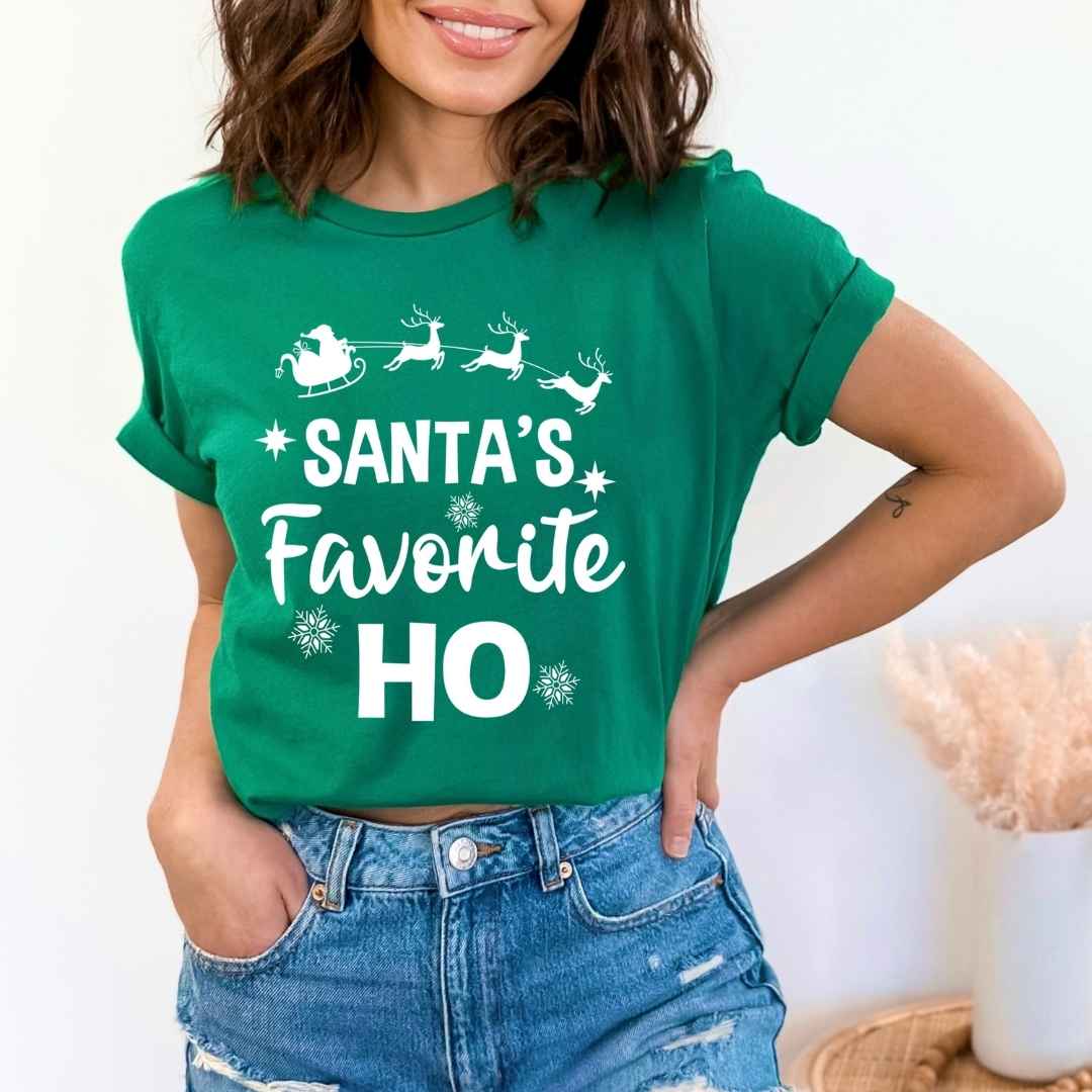 Santa's Favorite Ho - Unisex Tee