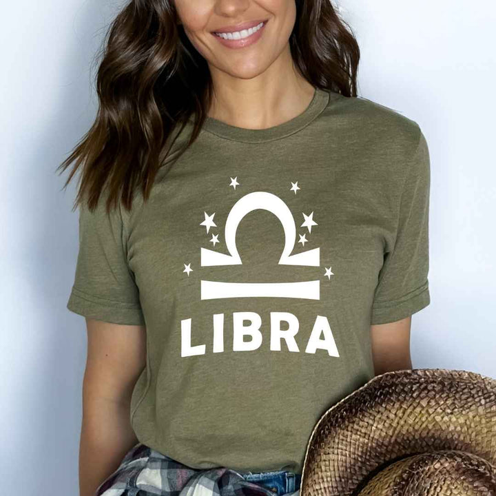 ''Libra" Astrological- Bella Canvas