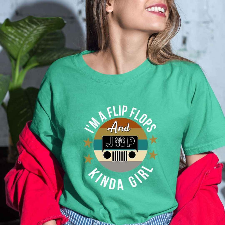 " I'm a Flip flops '' Bella Canvas T-Shirt