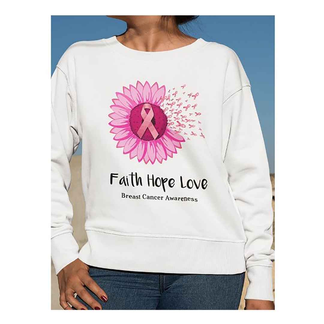 "Faith Hope Love" T-SHIRT-White