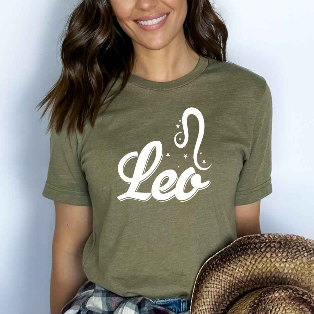 ''Leo" Astrological- Bella Canvas