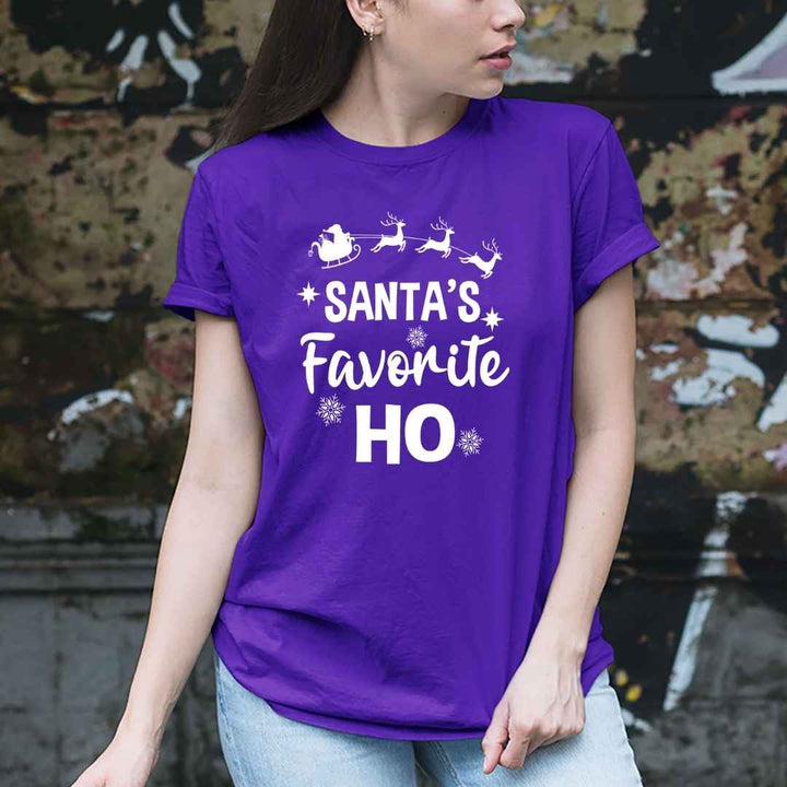 Santa's Favorite Ho - Unisex Tee