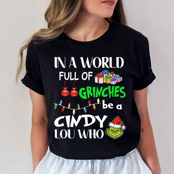 " In a world full of grinches "