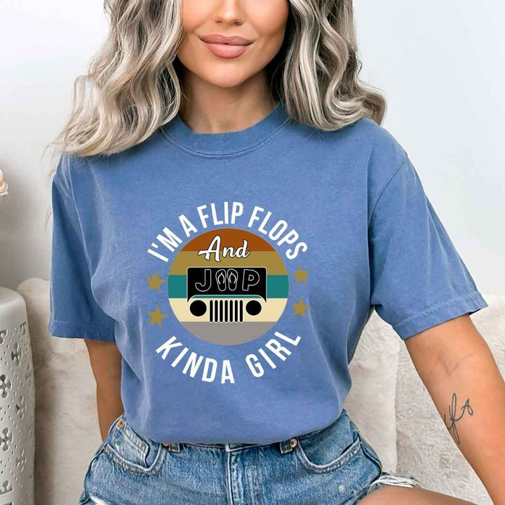 " I'm a Flip flops '' Bella Canvas T-Shirt