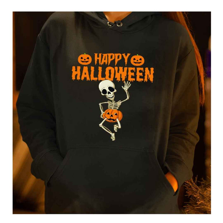 "Happy Halloween Dancing Skeleton "