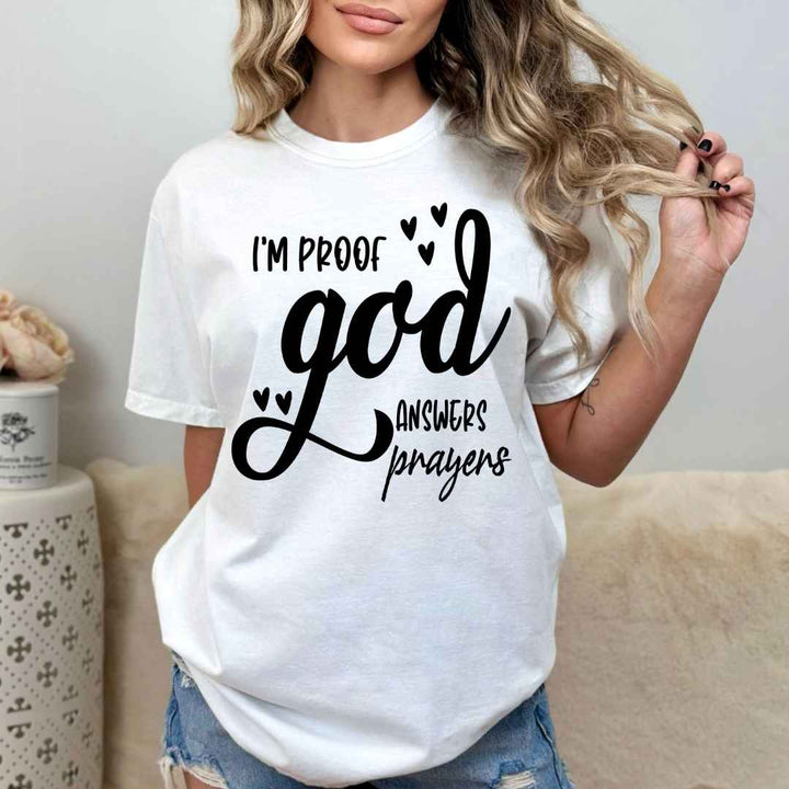 "I'm Proof God Answer Prayers"
