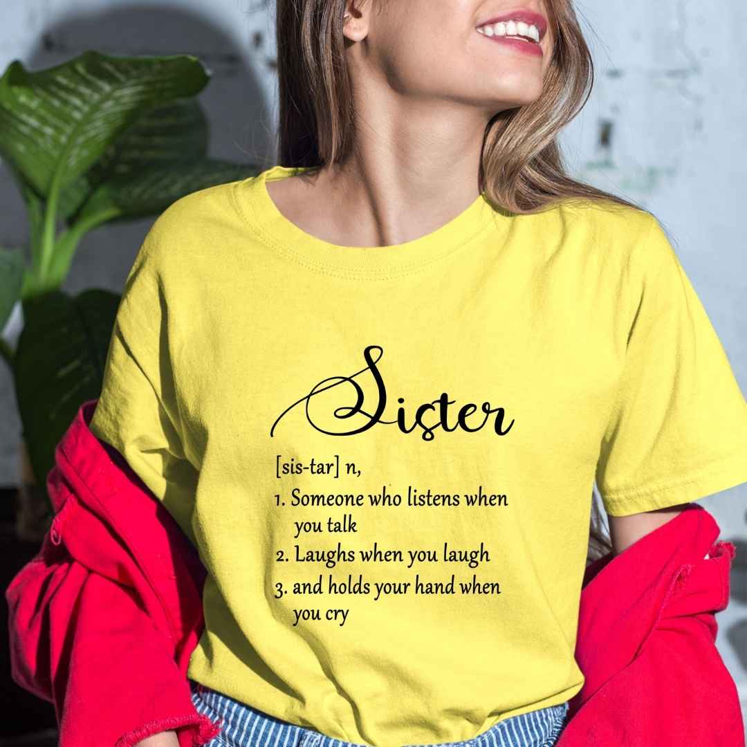 'Sister ( Sis-tar)'' Bella Canvas
