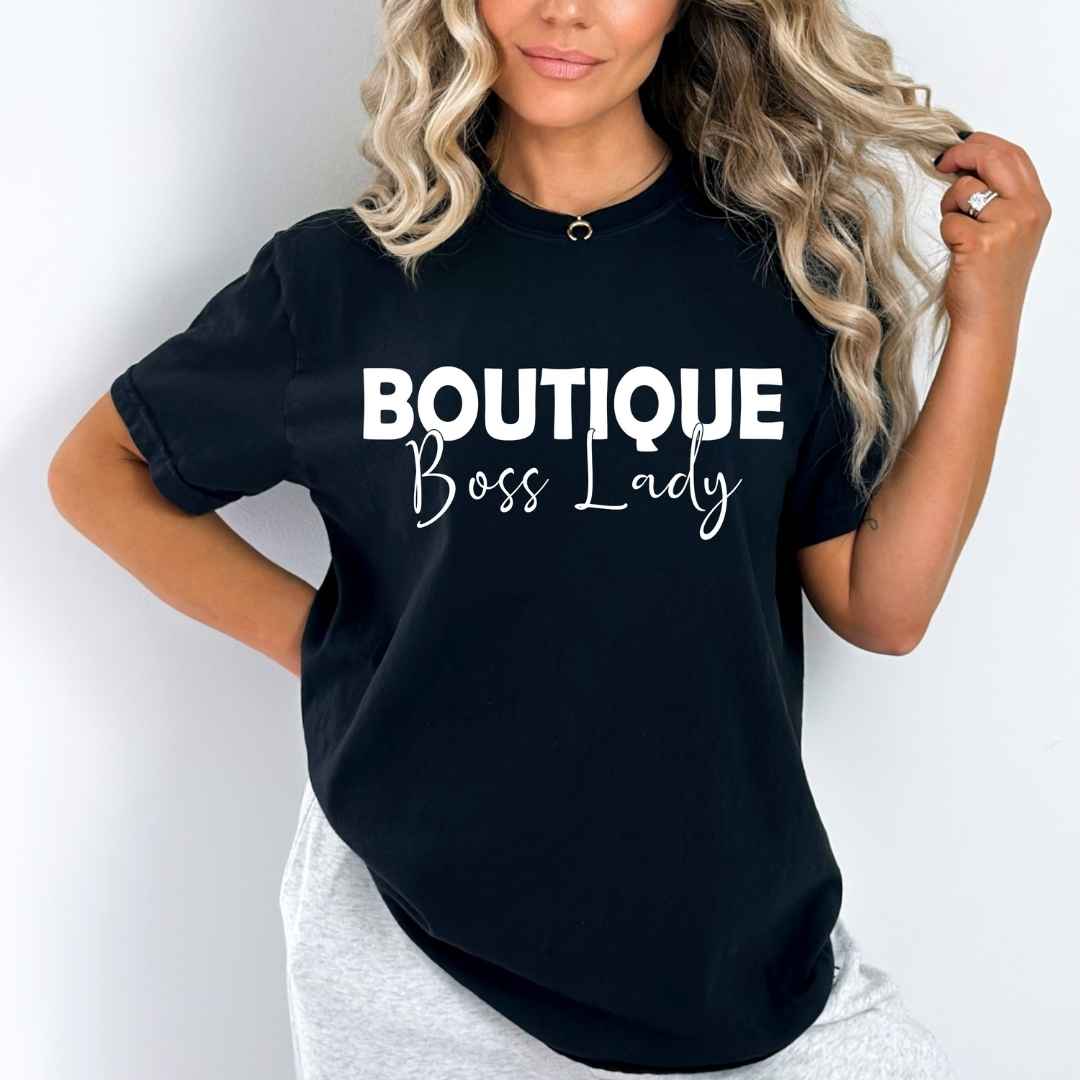 "Boutique Boss Lady" Tshirt.