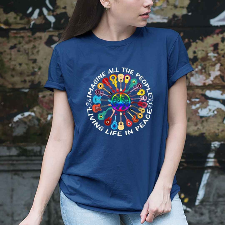 "IMAGINE ALL THE PEOPLE" T-Shirt.