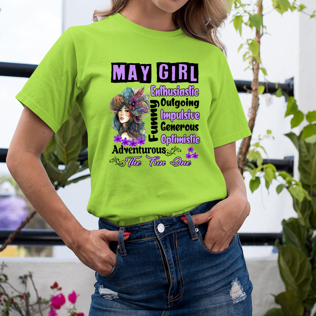 May Girl The Fun One - Unisex T-Shirt