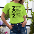 MOM Inspiring Loving  - Unisex T-Shirt