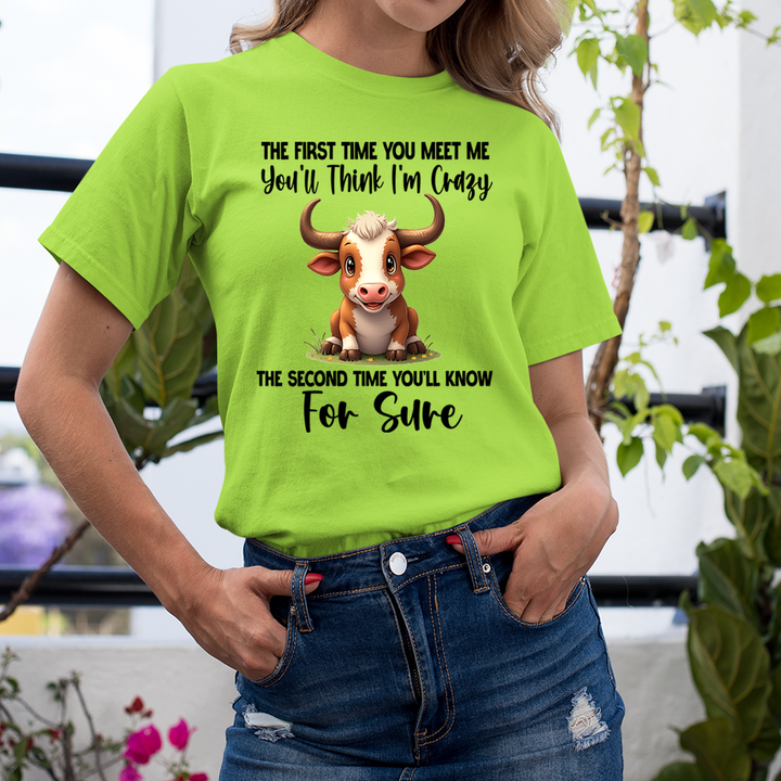 You'll Think I'm Crazy For Sure - Unisex T-Shirt