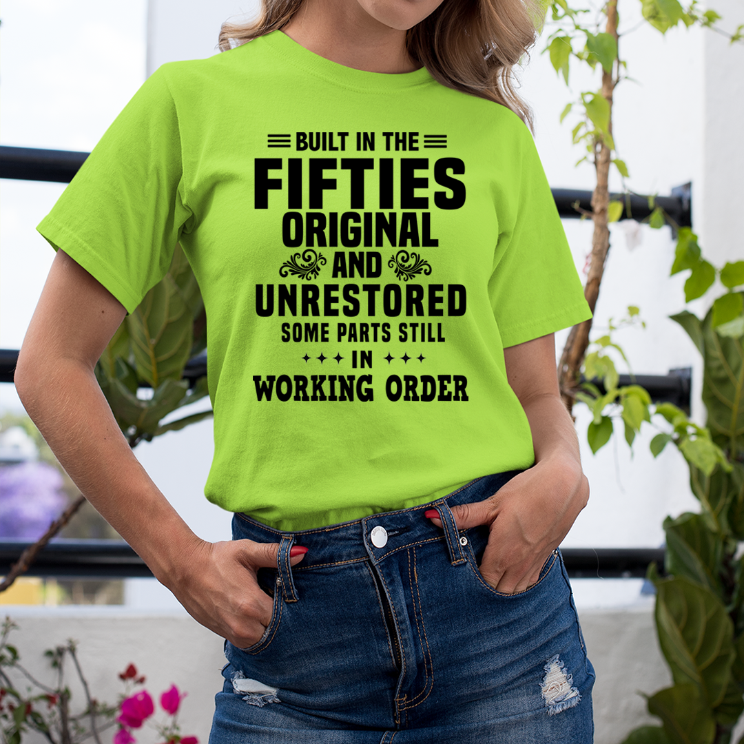 Built In The Fifties - Unisex T-Shirt