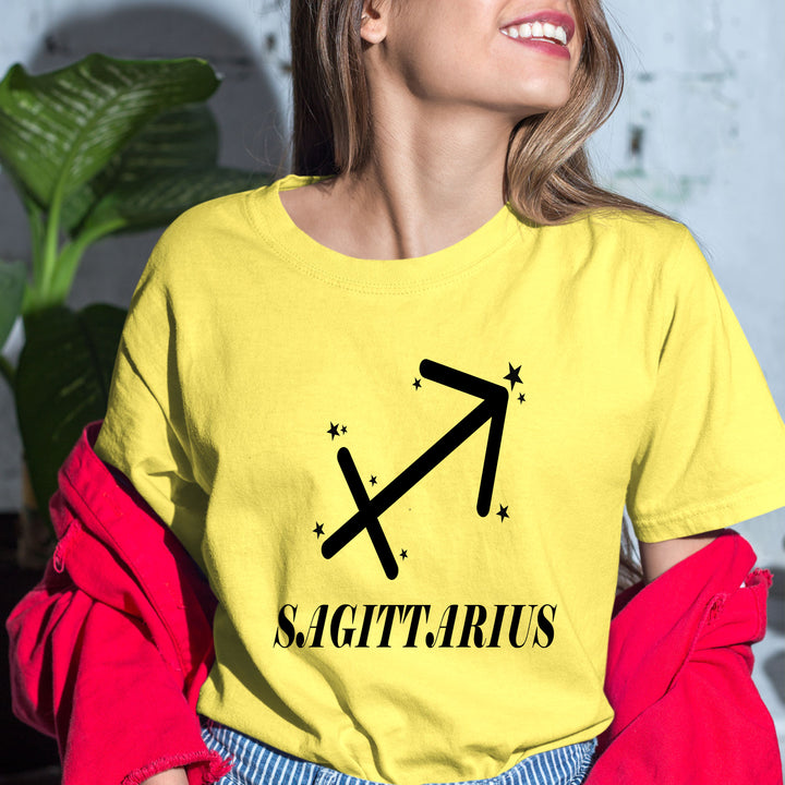 ''Sagittarius" Astrology - Bella Canvas