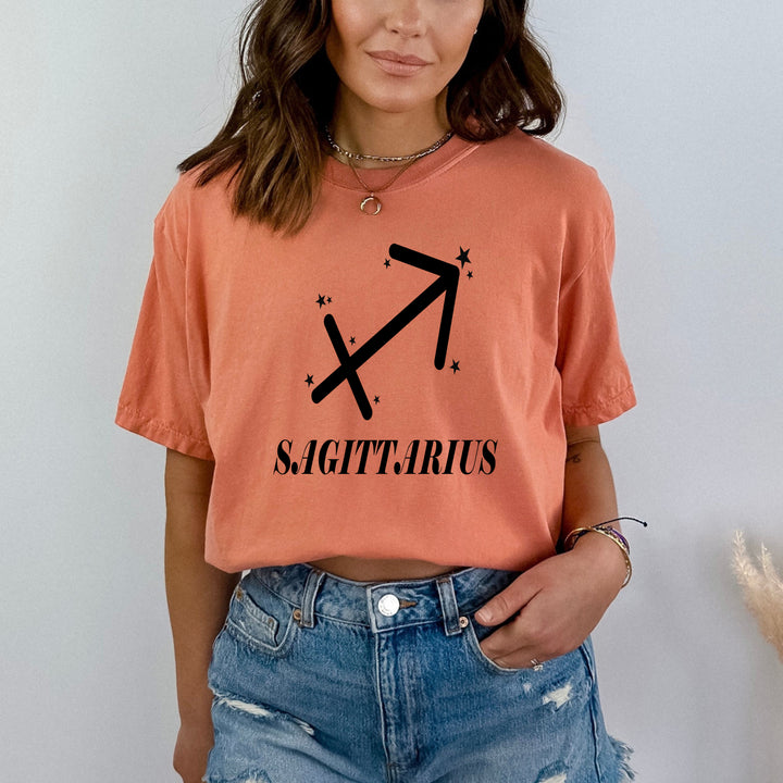 ''Sagittarius" Astrology - Bella Canvas