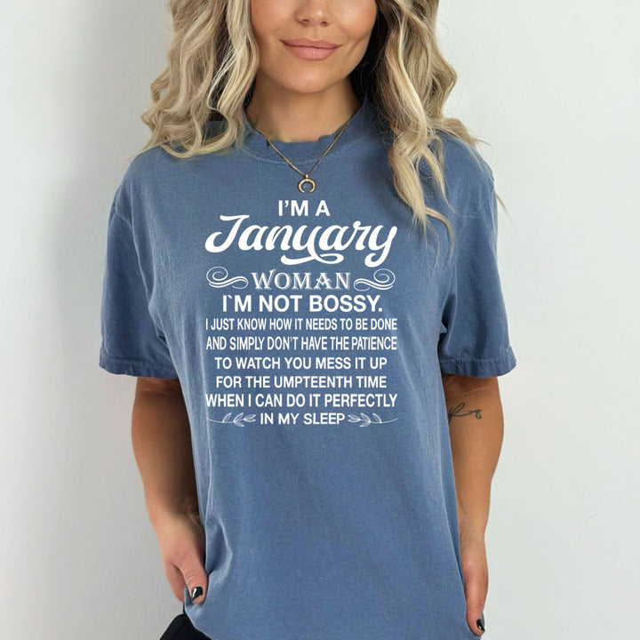 January Girl (I Can Do It Perfectly) - Bella Canvas