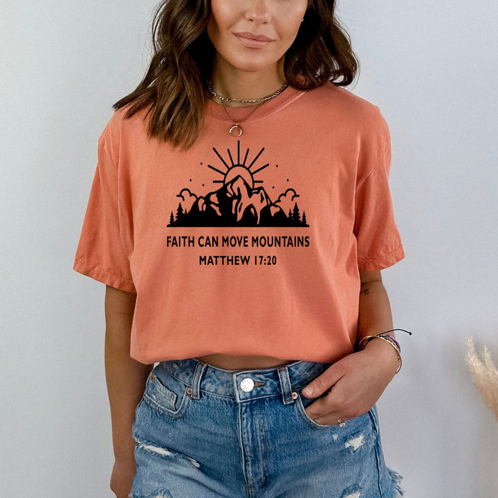 Faith can move mountain- Bella Canvas