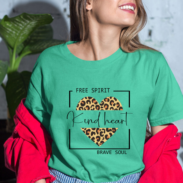 Free Spirit Kind Heart - Bella Canvas