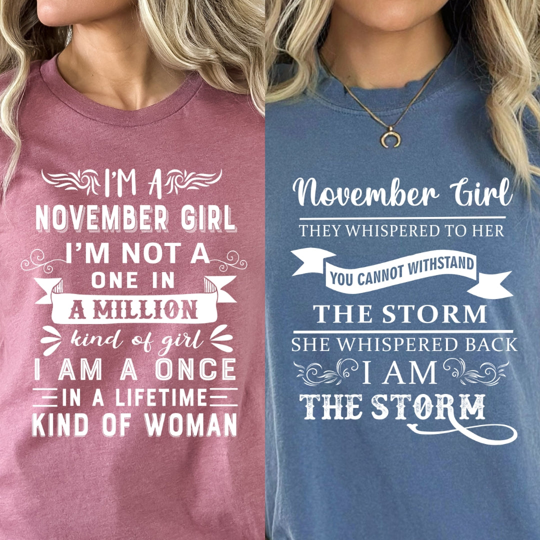 November Combo (Once In Lifetime And I Am Storm ) Combo Pack