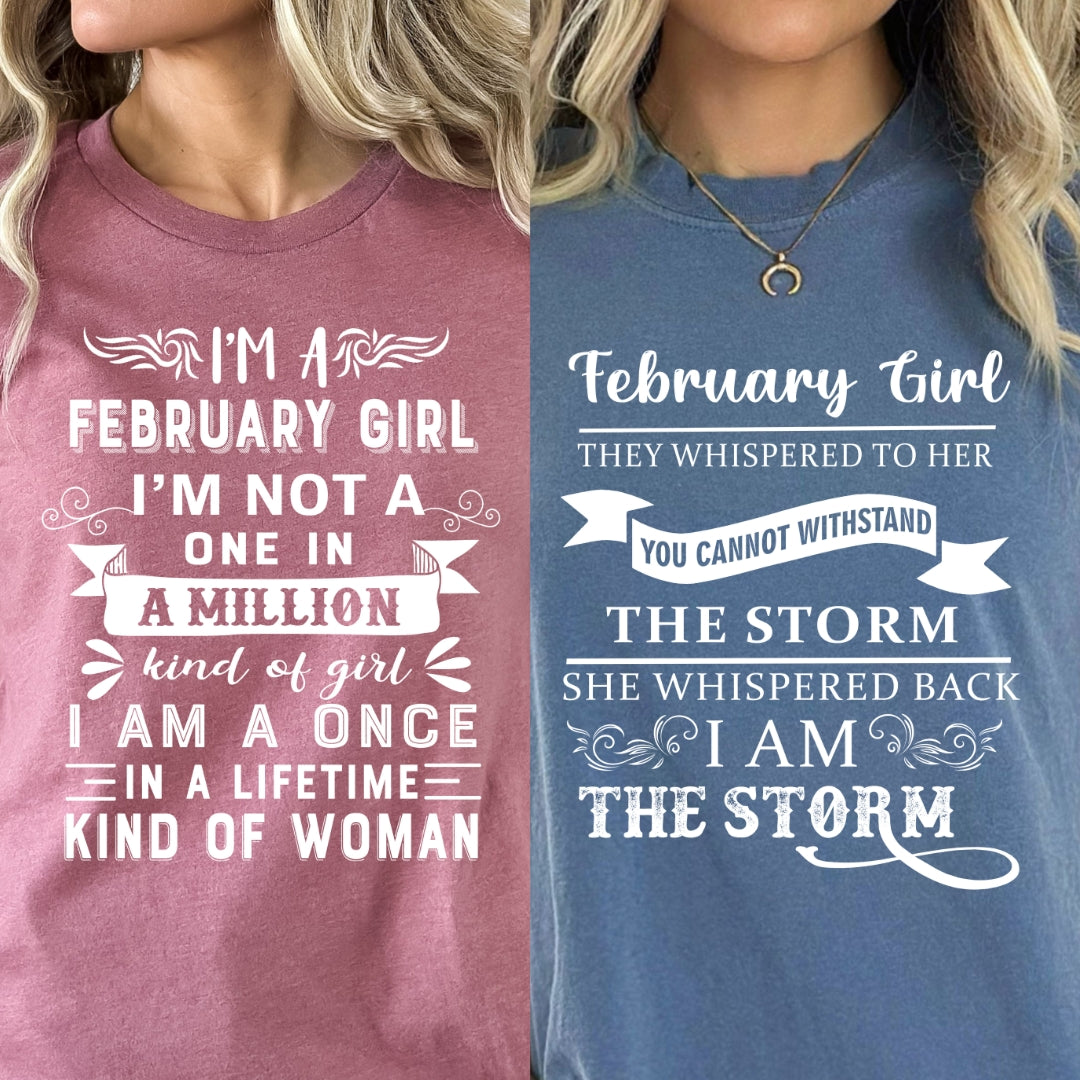 February Combo (Once In Lifetime And I Am Storm ) Combo Pack