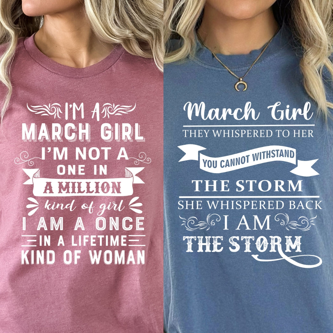 March Combo (Once In Lifetime And I Am Storm ) Combo Pack