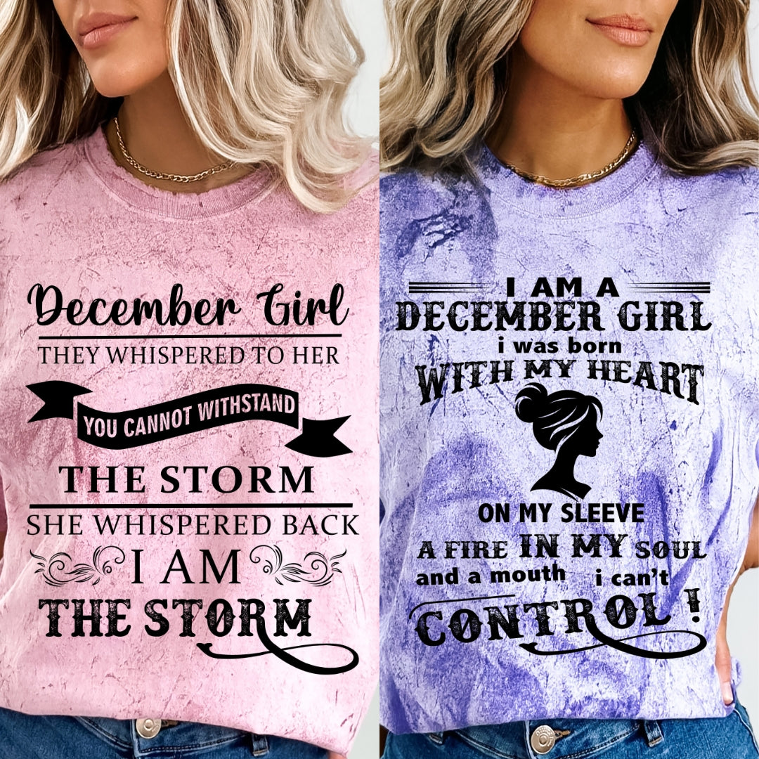 December Combo (I Am Storm And Fire In My Soul) Combo Pack