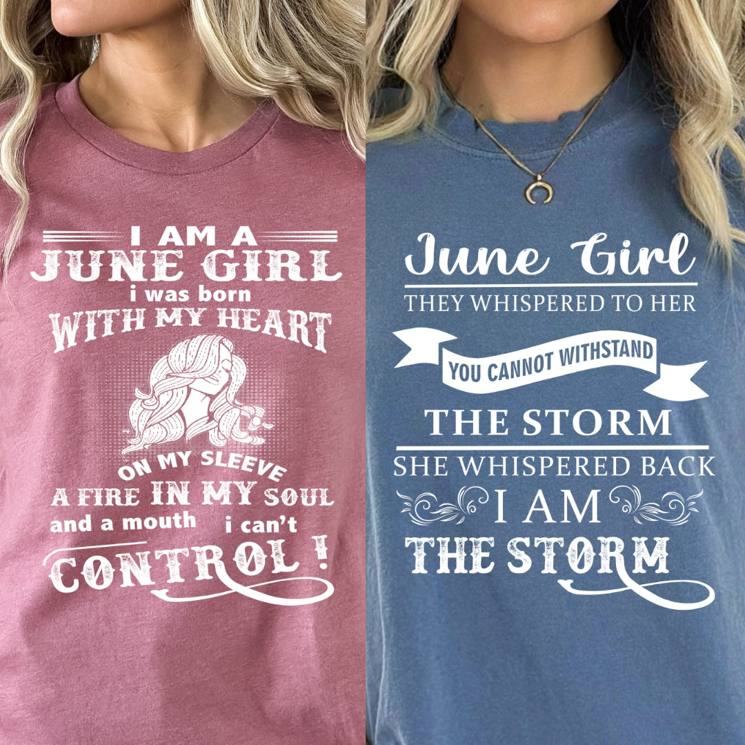 June Combo (Fire In My Soul And I Am Storm ) Combo Pack
