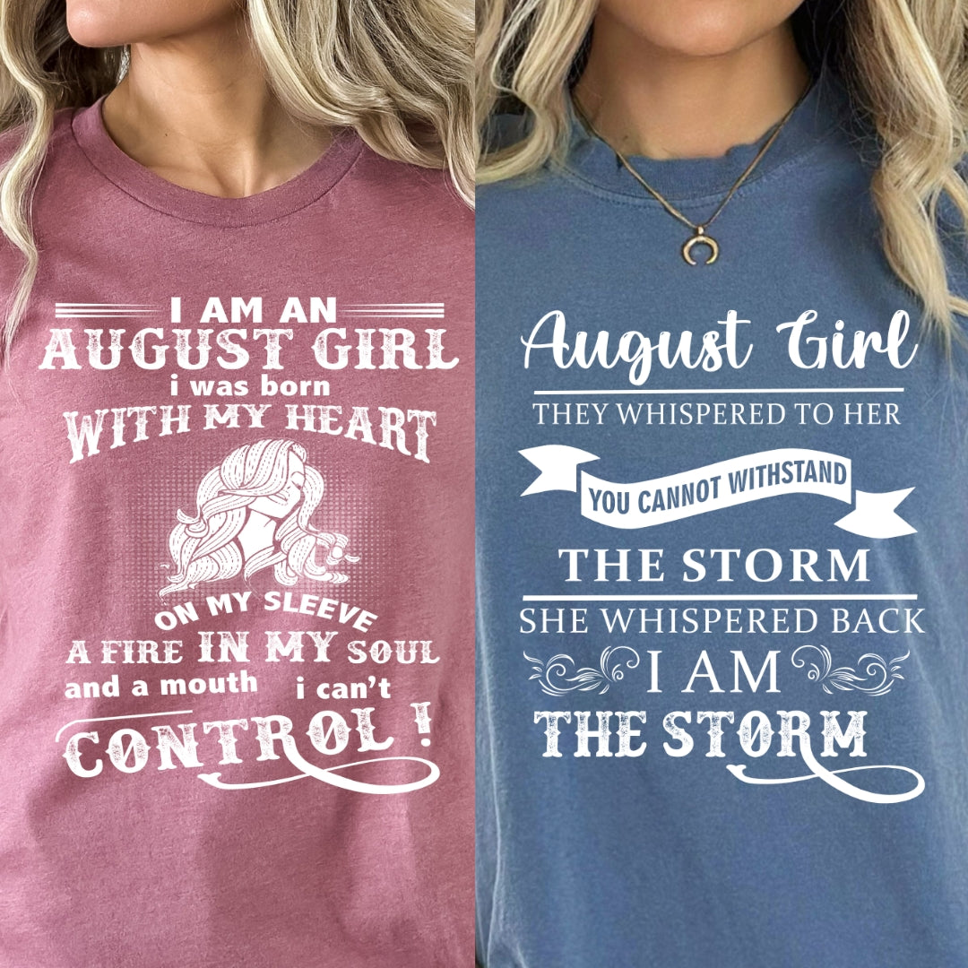 August Combo (Fire In My Soul And I Am Storm ) Combo Pack