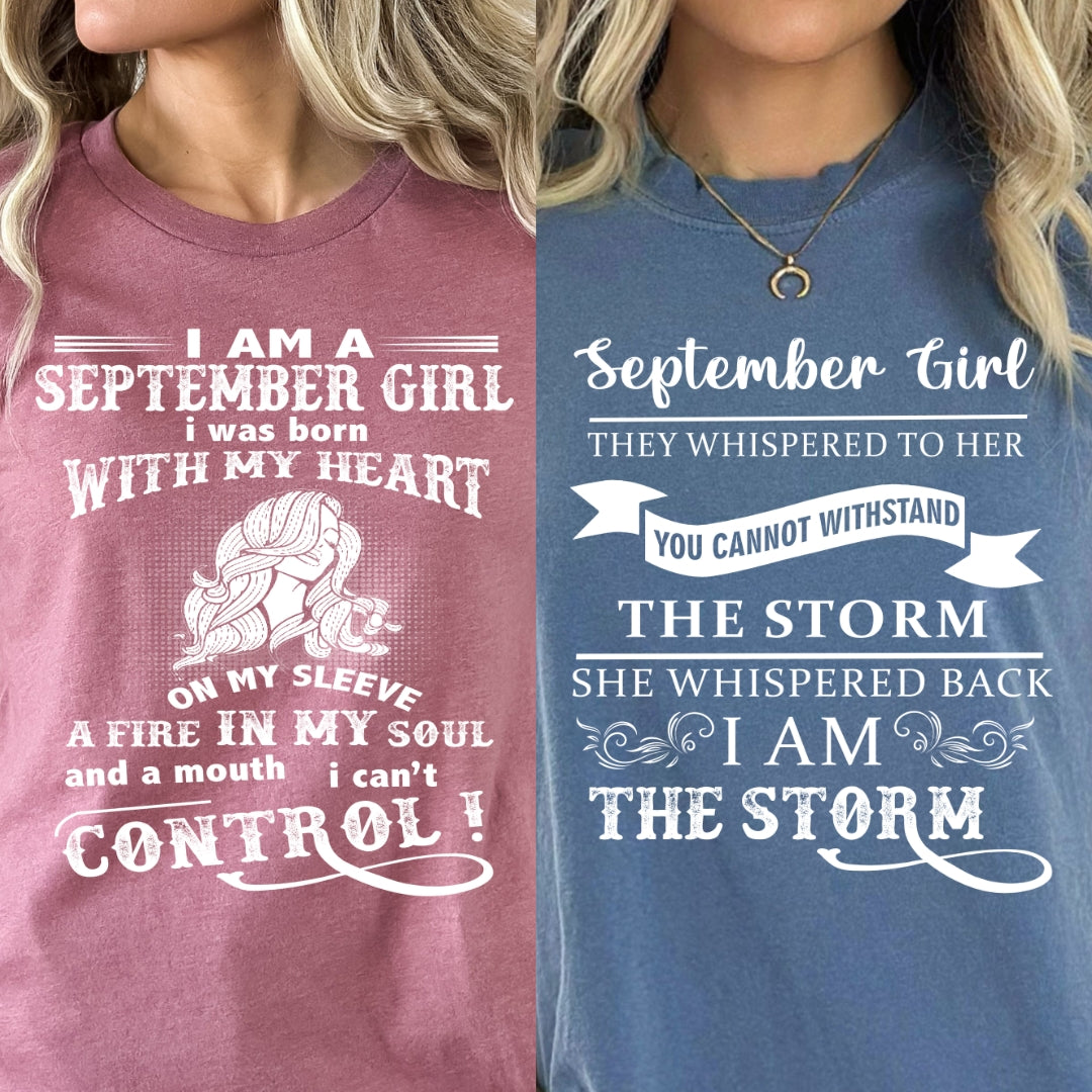 September Combo (Fire In My Soul And I Am Storm ) Combo Pack