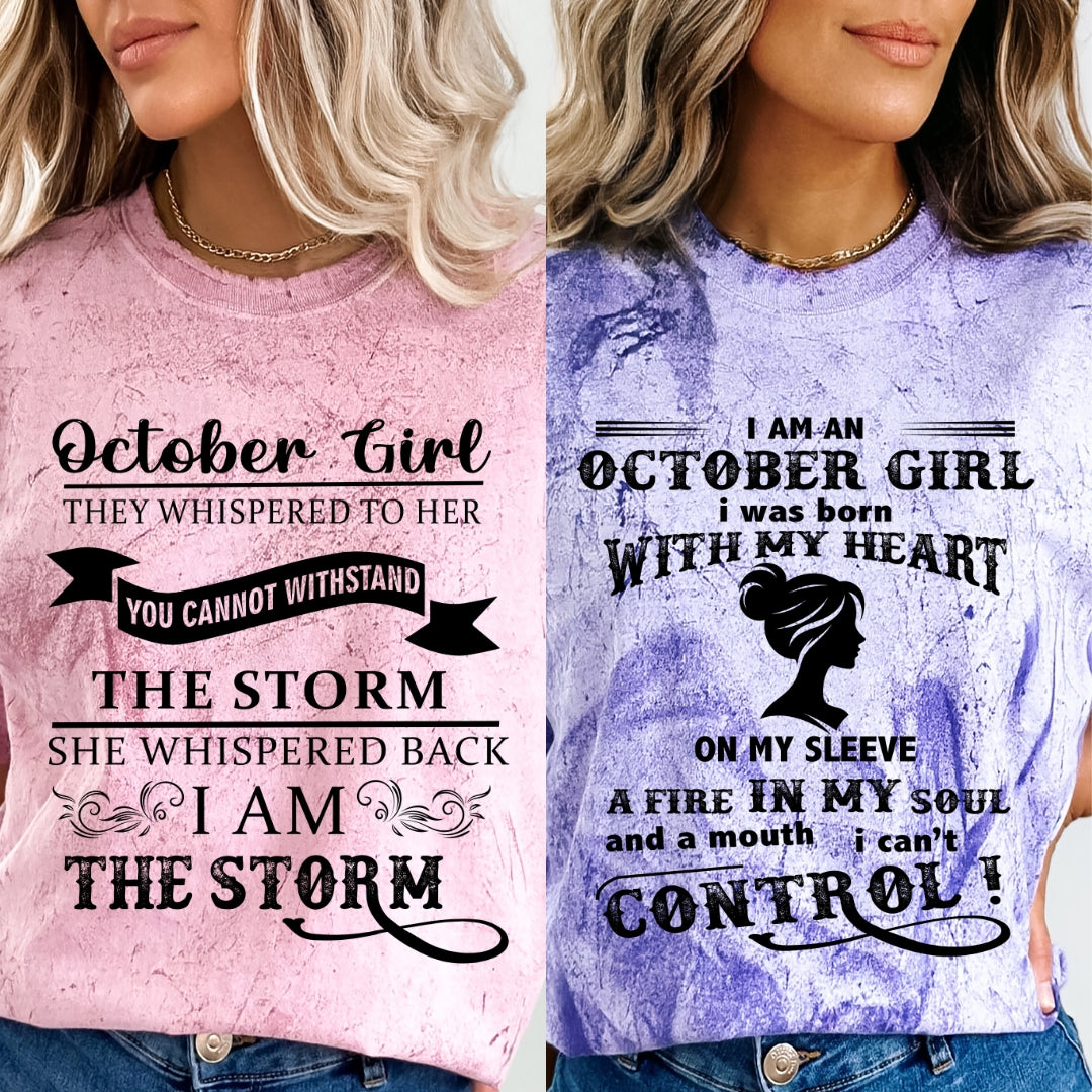 October Combo (I Am Storm And Fire In My Soul) Combo Pack