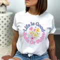 Life Is Good Rain Or Shine - Bella canvas