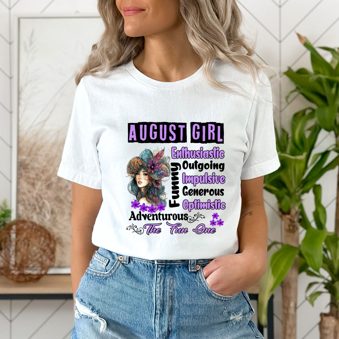 August Girl The Fun One - Unisex T-Shirt