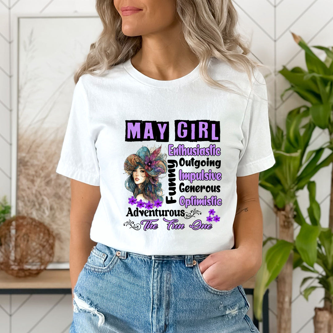 May Girl The Fun One - Unisex T-Shirt
